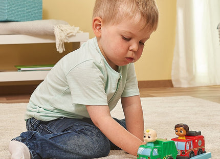 Camión De Basura De Jj, Vehículo De Juguete Vtech Tut Tut Baby Flitzer - Cocomelon   80-561404