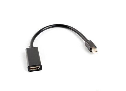 Lanberg Adaptador Mini Displayport Cable 20cm Macho A Hdmi Hembra Ad-0005-Bk  Hasta 1080p- Compat. Apple Thunderbolt