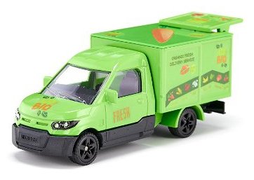 Siku Super Streetscooter Bio Lieferdienst, Modellfahrzeug 10194100000