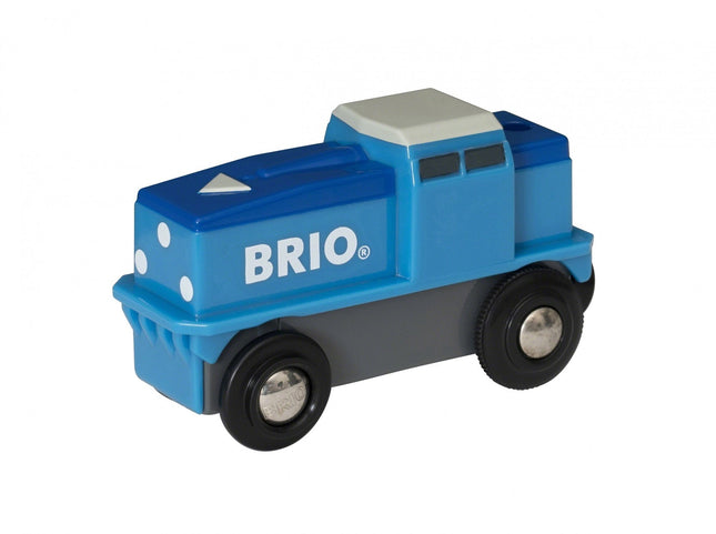 Brio Locomotora De Carga Azul Con Batería, 33130
