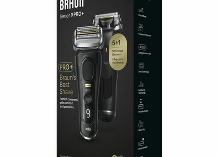Braun Series 9 Pro+ 9510s System Wet&Dry  Atelier Black