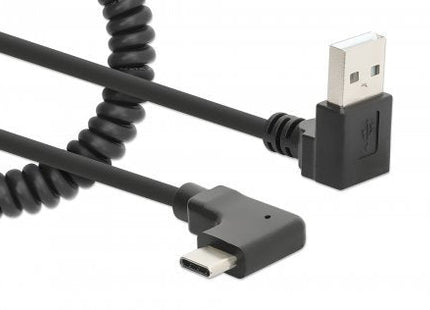 EAN 0766623356220 - Manhattan 356220 cable USB 1 m USB A USB C Negro imagen 2
