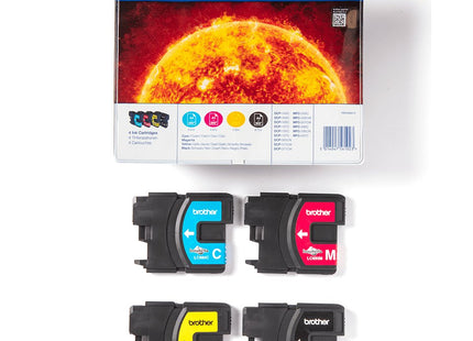 EAN 5014047561023 - Brother LC980VALBP cartucho de tinta 4 pieza(s) Original Negro, Cian, Magenta, Amarillo imagen 3