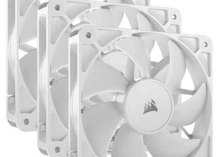 Ventilador  Pc Corsair Rs120 Pwm, , Paquete De 3 Co-9050193-Ww Blanco