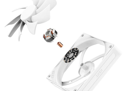 EAN 5056547204321 - NZXT RF-Q12SF-W2 sistema de refrigeración para ordenador Carcasa del ordenador Ventilador 12 cm Blanco 1  imagen 6