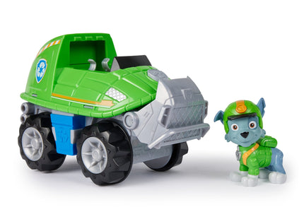 Spin Master Paw Patrol Jungle Pups - Vehículo De Tortuga Mordedora Con Vehículo De Juguete Con Figura Rocosa 6067763
