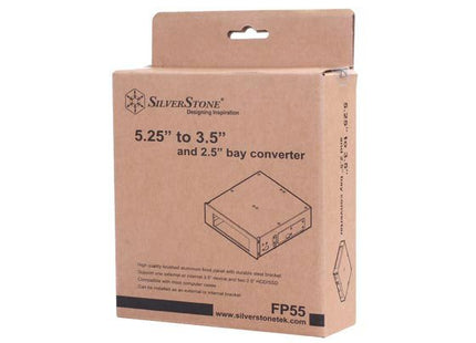 Silverstone Fp55b Conversor De Bahía Negro