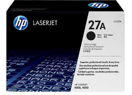 Original Hp 27x Toner Laser Negro 10.000 Paginas Laserjet/4000/4000t/4000n/4000tn/4050/4050n/4050t/4050tn