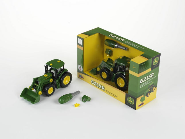 Tractor Theo Klein John Deere Con Cargador Frontal Y Peso, Vehículo De Juguete