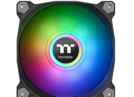 Vent 120x120 Thermaltake Pure Duo 12 Argb 2uds Neg Pack 2 Unds/Vent 120x120mm Argb/1500 Rpm Cl-F115-Pl12sw-A