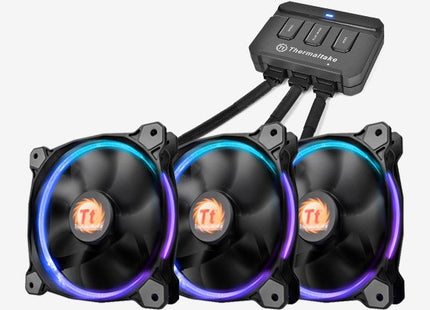 EAN 4717964402400 - Thermaltake RIing 14 (3 Fan Pack) Carcasa del ordenador Ventilador 14 cm Negro imagen 2