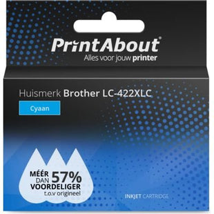 Tinta Original Brother Lc422xl Cyan  - Lc422xlc