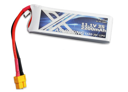 Amewi Batería Lipo Akku 3s 11,1v 2200mah 20c Softcase, Xt60