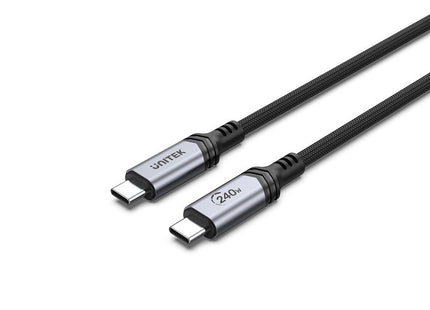 EAN 4894160048523 - UNITEK C14110GY-2M cable USB USB 3.2 Gen 1 (3.1 Gen 1) USB C Negro imagen 1