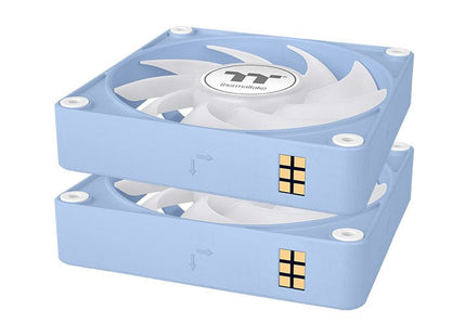 Ventilador Pc Thermaltake Ct140 Ex Argb Sync  Cooling Fan Azul Claro, Paquete De 3 Cl-F197-Pl14bu-A