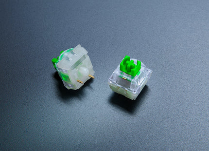 Razer Green Switch Set, Interruptores De Llave Verde/Transparente, 36 Piezas