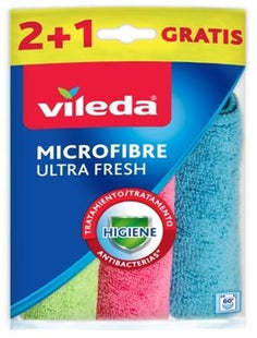 Bayeta Microfibras Ultrafresh 2+1 167602 Vileda