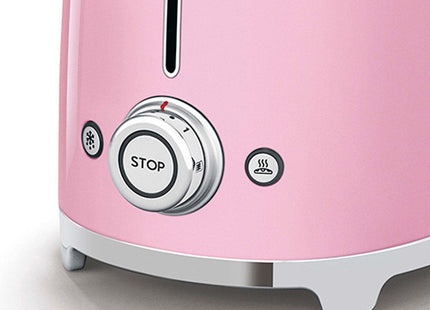 EAN 8017709189013 - Smeg TSF01PKEU tostadora 6 2 rebanada(s) 950 W Rosa imagen 3