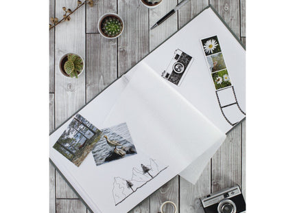 Hama Fine Art Álbum De Foto Y Protector Gris 320 Hojas 10 X 15 Cm