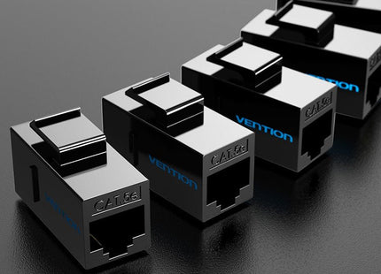 Adaptador Conector Rj45 Vdd-B07-B Cat5e Utp Rj45 Hembra Rj45 Hembra Negro