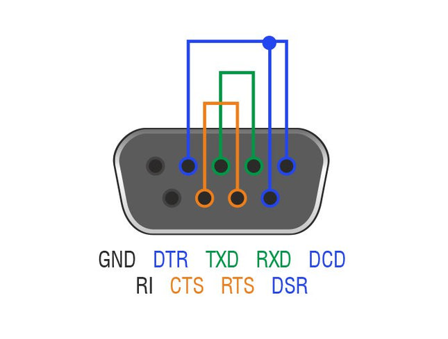 Delock Adaptador Rs-232 Db9 Hembra Loopback