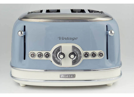EAN 8003705114951 - Ariete 0156/05 6 4 rebanada(s) 1600 W Azul, Cromo, Blanco imagen 2