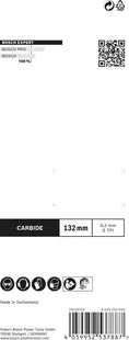 Bosch Hoja De Sierra De Calar De Carburo Expert T 341 Hm `` Yeso De Fibra '', 3 Piezas