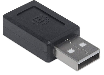 EAN 0766623354653 - Manhattan 354653 cambiador de género para cable USB A USB C Negro imagen 2