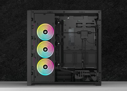 Corsair Icue Link Aio Módulo De Pantalla Lcd, Monitor 5,33 Cm (2,1 Pulgadas), Negro, Para Sistemas De Refrigeración Por Agua Icue Link Aio Cw-9061011-Ww