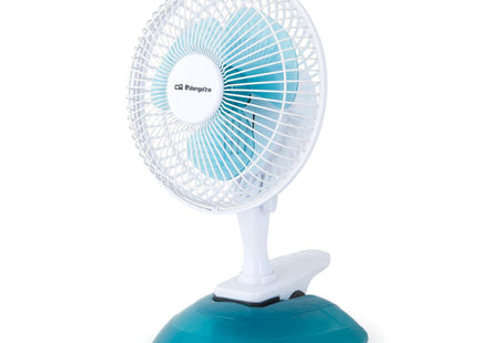 Ventilador De Sobremesa Orbegozo Tf 0219 8w 3 Aspas 15cm 2 Velocidades