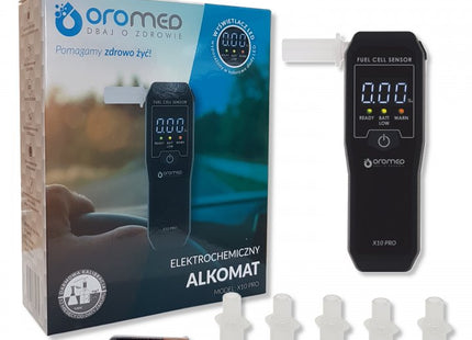 EAN 5907763679274 - Oromed ALK_ORO-X10 PRO control de alcohol 0 - 4% 0,05% Negro imagen 1