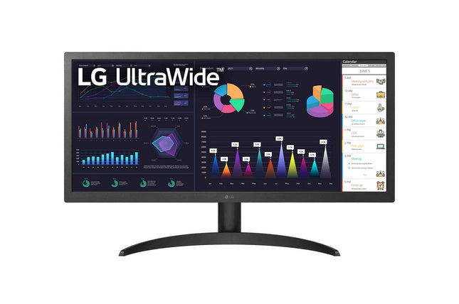 Monitor Ultrapanorámico Lg Ultrawide 26wq500-B 25.7' Wfhd Negro