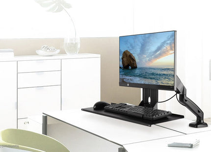 EAN 8171371445966 - Neomounts KEYB-V200BLACK soporte para ordenador portátil Negro 81,3 cm (32") imagen 7