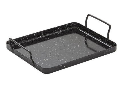 Bandeja De Acero Esmaltado Para Horno 17x21x2cm Vaello