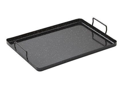 Bandeja De Acero Esmaltado Para Horno 40x40x2cm Vaello