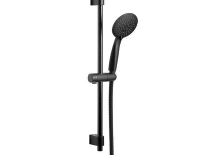 Barra De Ducha Con Flexo Y Mango. Serie Young Line Negro Mate 25451100 Wenko