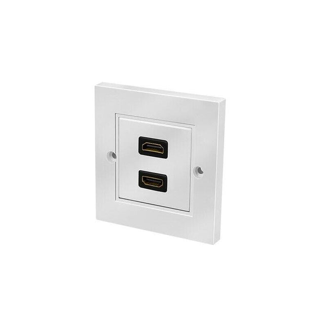 Base De Enchufe Logilink 2 Hdmi Blanco