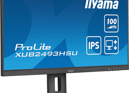 Monitor Led Iiyama  23,8" Xub2493hsu-B6 16:9 Ips Hdmi+Dp+2xusb Retail