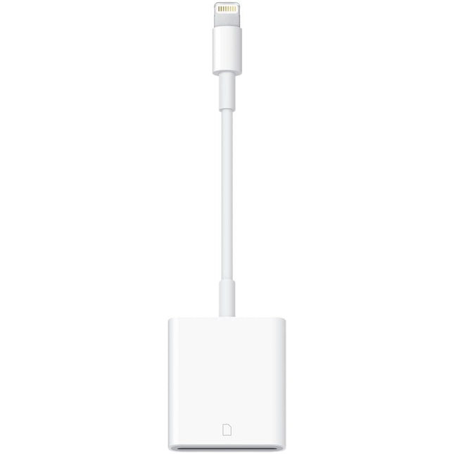 Adaptador Lightning A Lector Tarjetas Sd Apple Blanco