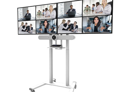 EAN 8717371440725 - Neomounts ADM-875WH2 accesorio de carrito para portátil y ordenador Blanco Acero Barra de montaje imagen 9