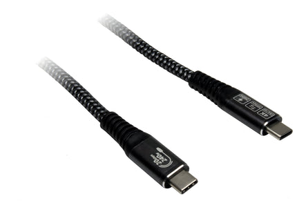 EAN 4260455649520 - Inter-Tech 88885673 cable USB USB 3.2 Gen 2x2 1,5 m USB C Negro imagen 1