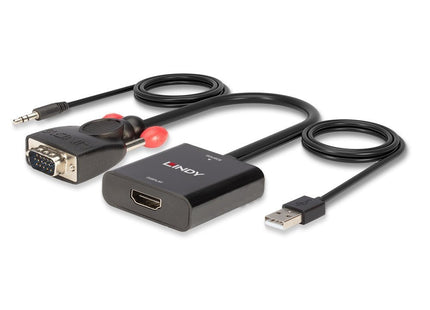 Lindy Convertidor Vga Y Audio A Hdmi