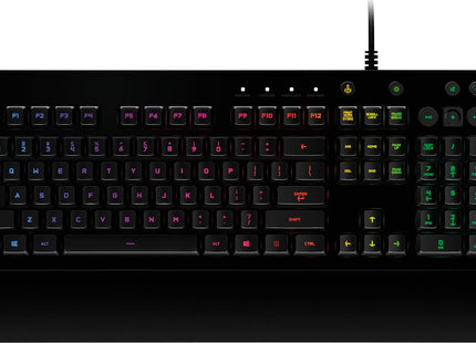 Teclado Portugués Logitech G G213 Prodigy Usb Qwerty Negro