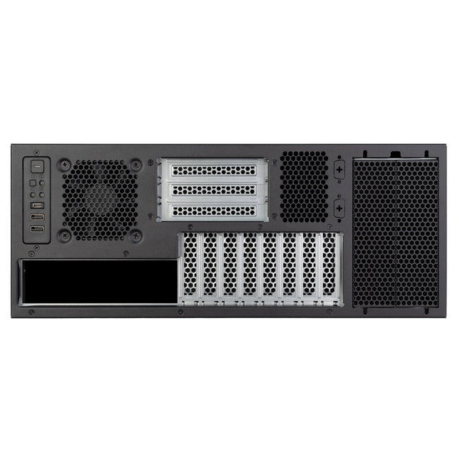 Silverstone Rm47-502-I, Carcasa De Rack Negra Sst-Rm47-502-I
