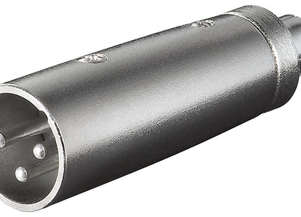 Goobay Adaptador Xlr, Conector Rca > Xlr De 3 Pines 27456