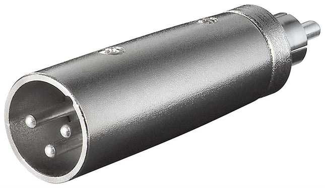 Goobay Adaptador Xlr, Conector Rca > Xlr De 3 Pines 27456