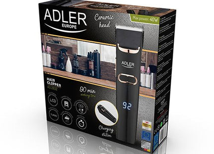 EAN 5902934833783 - Adler AD 2832 cortadora de pelo y maquinilla Negro imagen 7