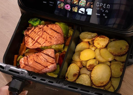 Freidora De Aire Cecotec Cecofry&Grill Duoheat 1000 10l 2800w