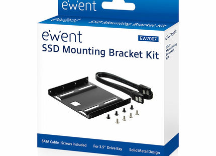 Kit Montaje Ewent Ew7007 Para Disco Duro Ssd De 2.5pulgadas