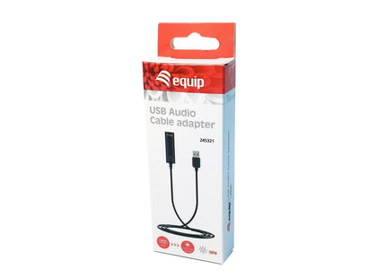 Equip Audiocableadaptador Usb-A->1x Klinkenhchse 4pin M/H